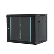 MAXPRO LINE Rack orman nazidni, 6U, 600x600, staklena vrata
