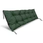 AIO FACTORY Vrtna blazina 150x50 cm na klop, gugalnico, paleta, vodootporna, zelena
