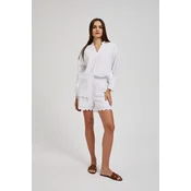 Marisse Womens Shorts L-Sh-4309 White