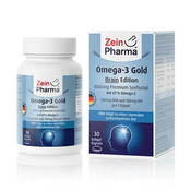 Omega 3 Gold - možgani, 30 kapsul