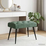 Klop s gumbnim oblazinjenjem Morsko zelena 60 x 40 x 45 cm