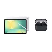SAMSUNG GALAXY TAB S10 X520 FE 128GB WIFI SILVER + SLUŠALKE BUDS3 FE