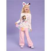 Sinsay - Gornji deo trenerke Gabbys Dollhouse - krem