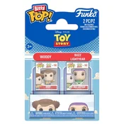 Vinilni figurici Funko Bitty Pop! Toy Story - Woody in Buzz Lightyear, 2-pack (94219)
