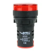 shumee 230VAC rdeča LED indikatorska lučka AD22-RED230 2308