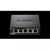 D-LINK gigabitni switch DGS-105 5-portni