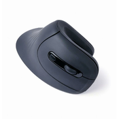 Gembird MUSW-ERGO-03/Ergonomski/Optični/Desnoročni/1 600 DPI/Brezžični USB/Črna