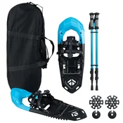 Northix Komplet krplj 62 cm s pohodniškimi palicami, nosilnost 90 kg