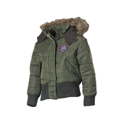 Otroška bunda MFH US Kids Polar - zelena - zadnja št. XXL