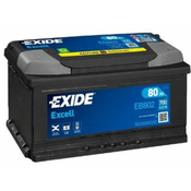 EXIDE akumulator Excell, 80AH, D, 700A, EB802