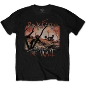 Pink Floyd The Wall Meadow (Back Print) Black L Majica