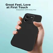 Biaze Maska za mobilni telefon vivo iQOO Z8, Crna