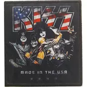 Kiss Made In The USA Našitek za šivanje 100 x 90 mm