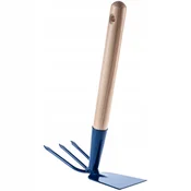 KADAX Vrtna motika za plevel z vilami 7 cm, kompaktna dolžina 32 cm