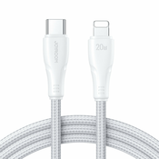 USB-C u Lightning kabel Joyroom Nylon 20W - 2 m - bijeli