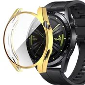 GS Ovitek 2 v 1 z zaščitnim ovitko za Huawei Watch GT 3 42 mm, zlat