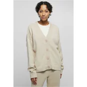 Womens oversized cardigan - beige