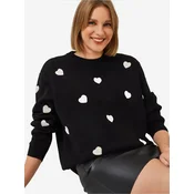 Bianco Lucci Pulover Pullover črna