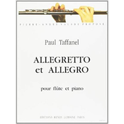TAFFANEL:ALLEGRETTO ET ALLEGRO