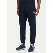 EA7 Emporio Armani Spodnji del trenirke 8NPP64 PJVTZ 1562 Mornarsko modra Regular Fit