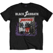 Black Sabbath Majica Sabotage Vintage Unisex Black M