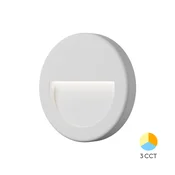 Braytron Zidna rasveta BRY-VEKTA-B-KRUG-BELA-3W-3U1-IP65