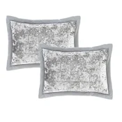 Prevleke za vzglavnik v kompletu 2 ks 75x50 cm Crushed Velvet – Catherine Lansfield