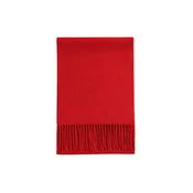 GOBI Cashmere Šal Unisex Cashmere Fringed Scarf rdeča