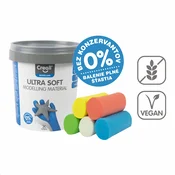 Creall modelirna masa Ultra soft, 5 g, lonček, mešanica barv - x 60