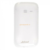 JEKOD silikonski ovitek Samsung Galaxy Core i8260 prozoren TPU/T + Zaščitna folija