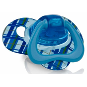 Nuby Soothing ortodontska duda, 6-12m