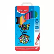 Maped barvice ColorPeps 3 robne 12/1, kovinska embalaža
