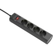 APC UPS Power Strip, 4x CEE 7/3 Schuko outlets, IEC C14 Plug, 230V 10A ( PZ42I-GR )