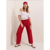 Bigdart Hlače Strickhosen rdeča