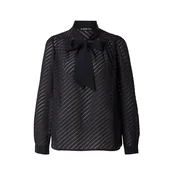 G-Star za ženske. D25268-D404-8908 Bluza Lavalliere črna (S), Črna, Priložnostno, Dolg rokav, Reciklirani polister, Trajnostn