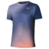 Moška majica Mizuno Graphic Short Sleeve Tee Insigna Blue XXL