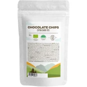 BrainMax Pure Dark Chocolate 70% Chips, koščki temne čokolade, BIO, 250 g