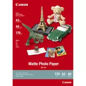 Canon Matte Photo Paper MP101 - A3 - 40L