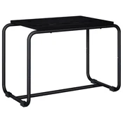 vidaXL TV stojalo 60 x 35.5 x 42 cm Črni hrast Inženirski les