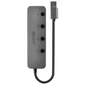 LINDY HUB USB 3.2 Gen1, prekidački, 4 porta 43309
