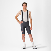 Castelli Hlače Competizione 2 Bibshort - Temno siva, S