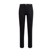 GAP Hlače V-ESSENTIAL KHAKI SLIM FIT, črna