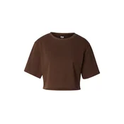 Urban Classics Majica temno rjava