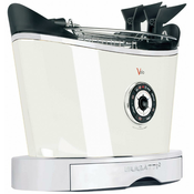 Toaster VOLO 32 cm, bela, nerjaveče jeklo, Bugatti