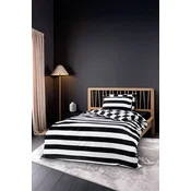Lessentiel Maison Set posteljina Code, 160 x 220 cm, Crna