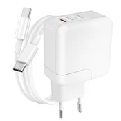 LINQ LinQ, USB Quick Charge 18W in USB-C Power Delivery 30W polnilec s kablom tipa C, Bela, (5000305713)