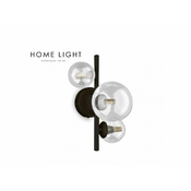 HOME LIGHT Vesta 599 Zidna lampa, 3*G9, Crna