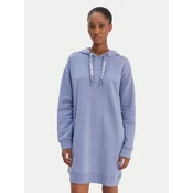 DKNY Pletena obleka DP6D4914 Modra Regular Fit