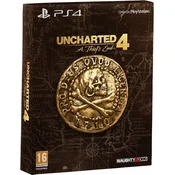 Uncharted 4 A Thiefs End Steelbook (PS4) - rabljeno