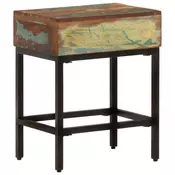 Vidaxl vidaXL Stranska mizica 40x30x51 cm masivni predelani les